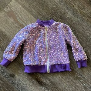 4T Mila and Rose Sequin jacket